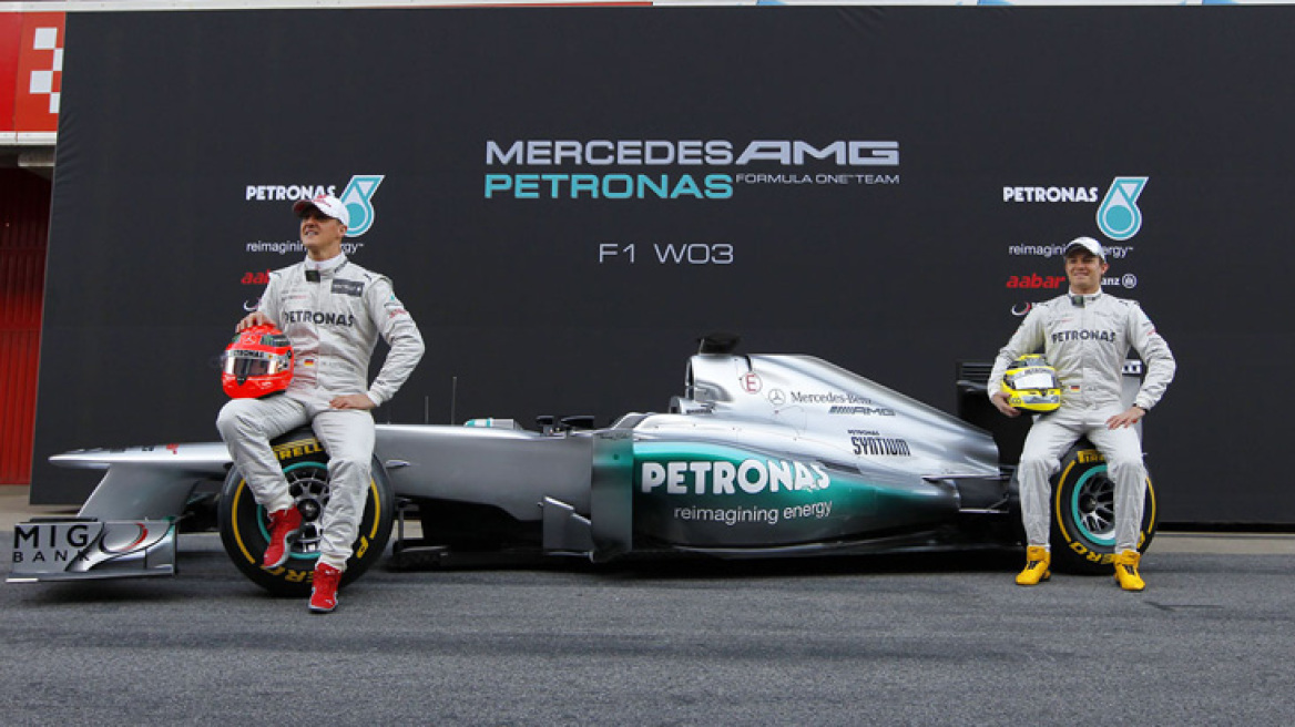 Ιδού η νέα Mercedes F1
